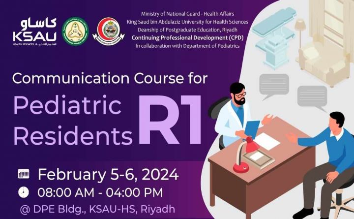 Communication Course for Pediatric Residents R1