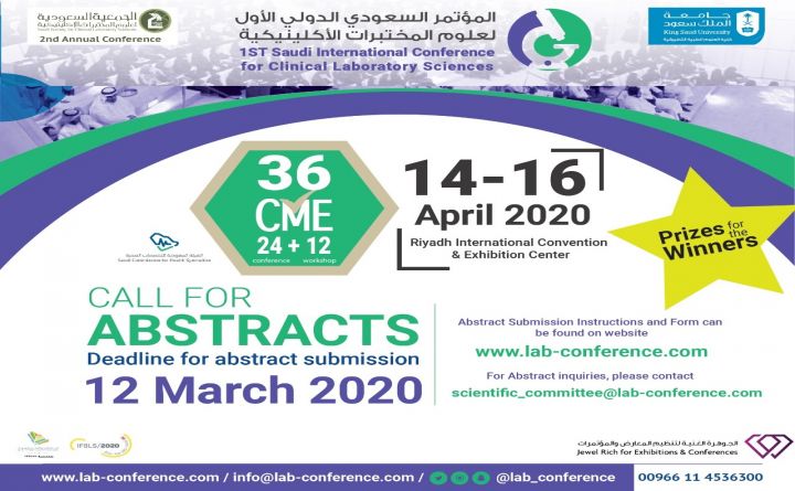 1ST Saudi International Conference for Clinical Laboratory Sciences